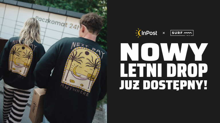 Nowa letnia kolekcja InPost x SURF dostępna na sklepie Out Of The Box.