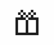 Ikonka prezentu z okazji nadchodzących Świąt Bożego Narodzenia